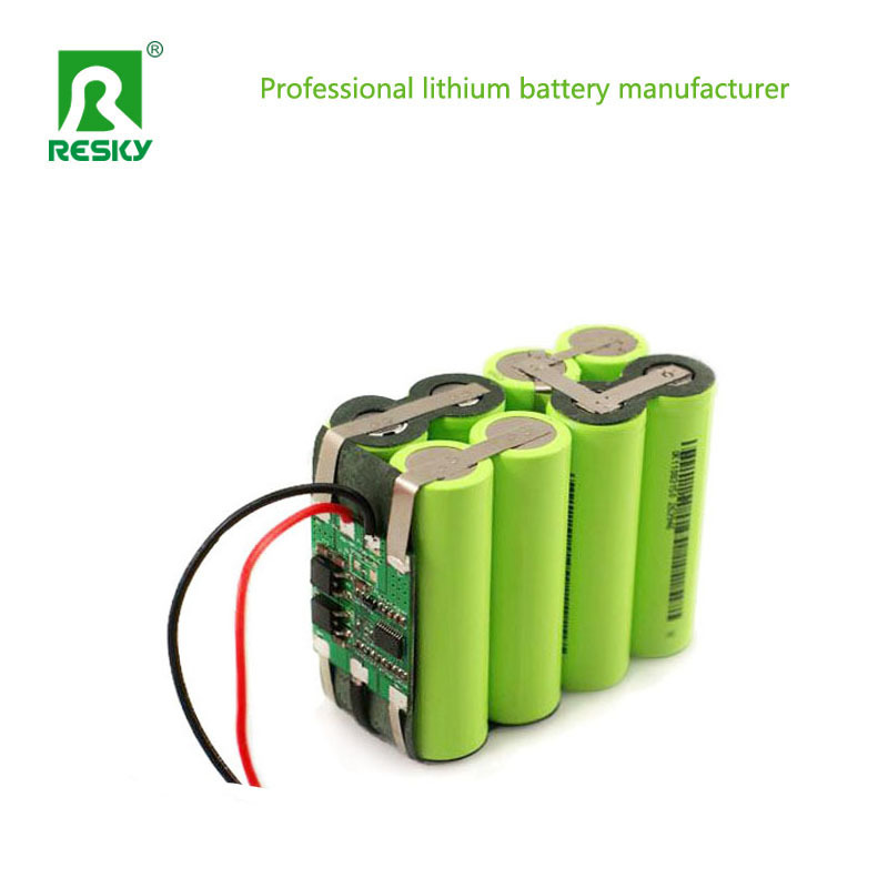 Media Device Lithium Ion Battery Pack 7.4V 8800mAh 18650 2s4p