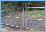 Rust Resistant Tall Chain Link Fence Fabric ASTM Steel Barbed Wire For Airport
