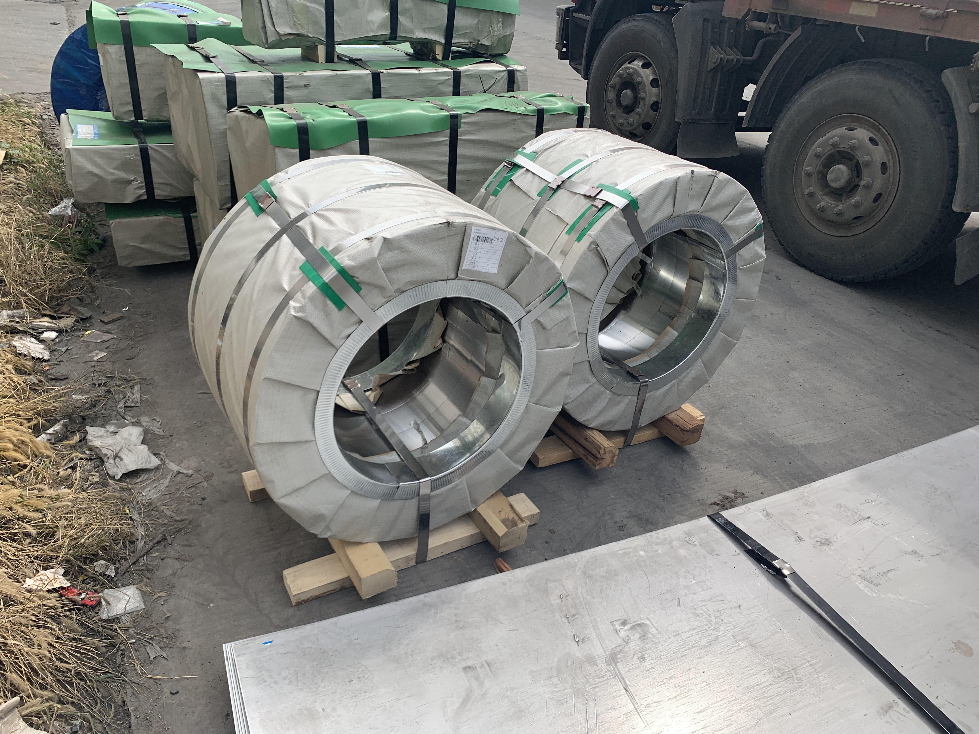 Customized ASTM Ss 304 Strips 201 316/316l 410 409 430 Stainless Steel Coil