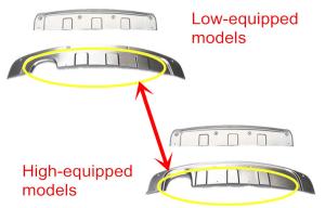 Wholesale Stainless Steel Bumper Skid Plates For Long Wheel Base Volkswagen Tiguan 2013 from china suppliers
