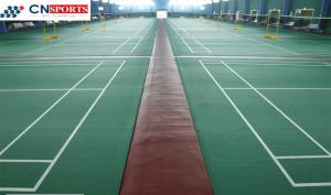 Wholesale Anti UV PVC Sport Flooring , 20m Table Tennis Rubber Flooring from china suppliers