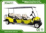 Comfortable Electric 8 Seater Golf Cart For Sightseeing 114MM Grounding