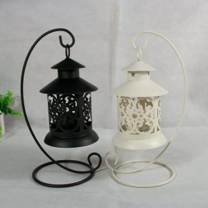 Wholesale Iron Candlestick hollow retro retro wedding creative crafts ornaments Morocco from china suppliers
