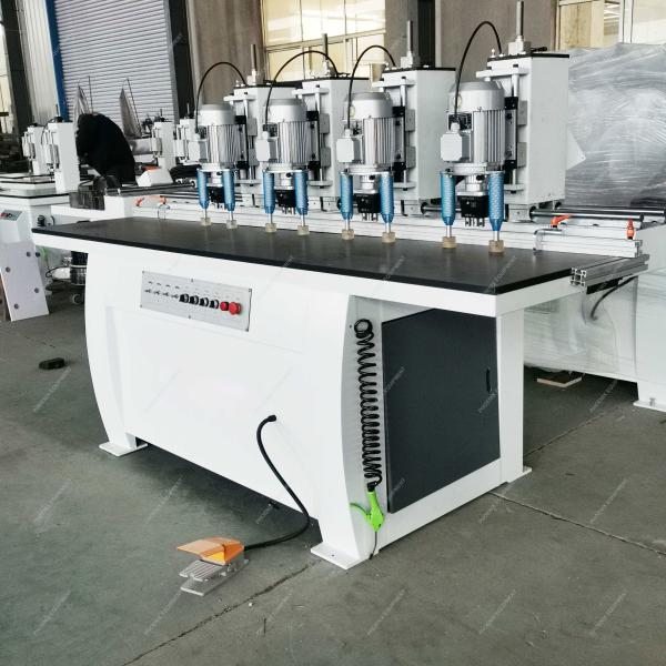 600 KG Vertical Wood Boring Machine for Cabinet Door Hinges Air Pressure