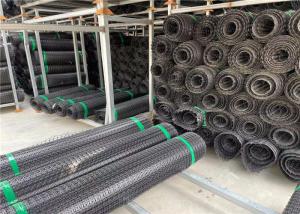 Wholesale Asphalt Coating Biaxial Plastic Geogrid For Civil Engineering Construction from china suppliers