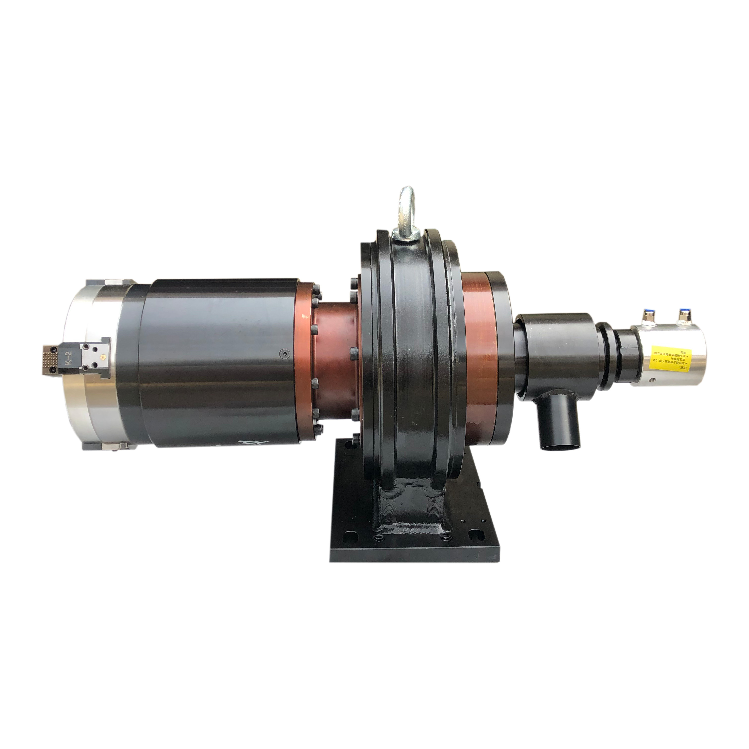 ISO9001 Pneumatic Rotary Chuck Clamp All Applicable Pipe Fittings