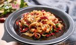 Delicious Frozen Prepared Meals Nutritious Cooked Squid Seafood 130g