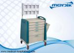 ABS Material Five Drawers Anesthesia Cart