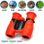 Shockproof Kids Plastic Binoculars 8x21 Promotional Safe Gift For Children
