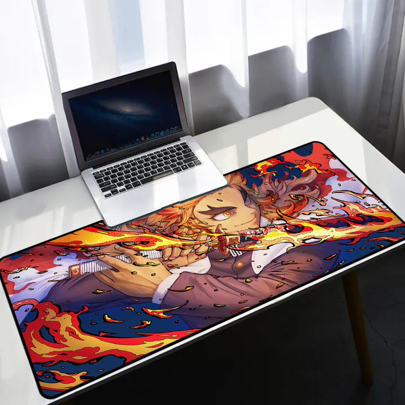 Professional Game Player Mouse Pad with Smooth Polyester Fabric Surface and Custom Logo