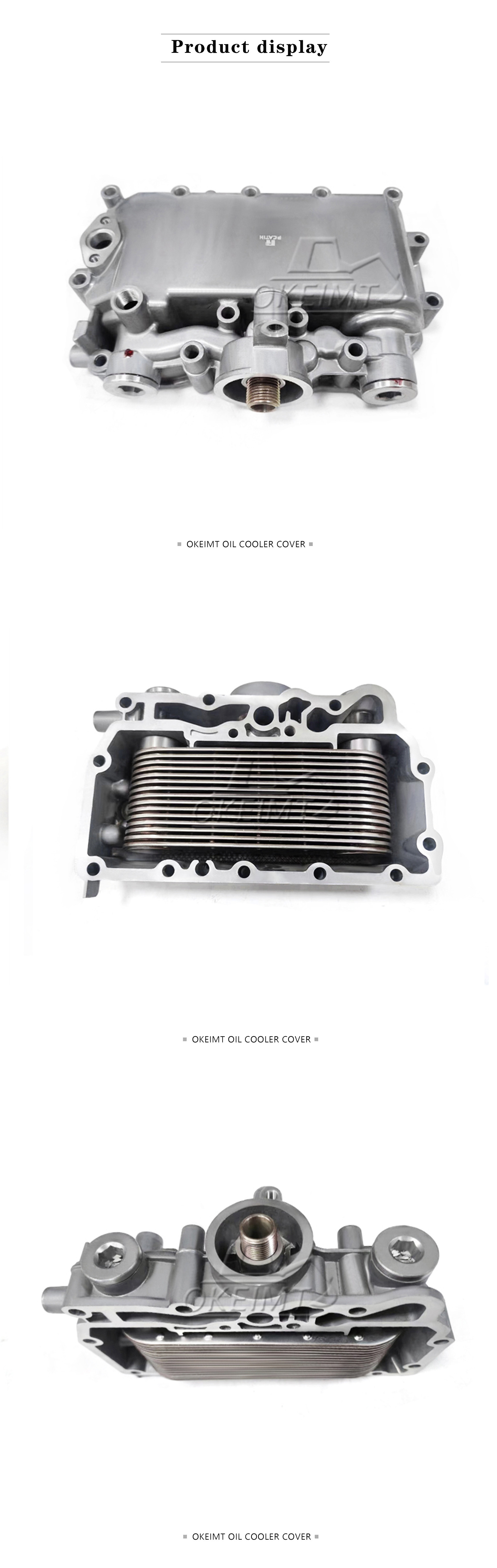 D7E Source Engine Bfm1013 Spare Part Oil Cooler Cover 04290782