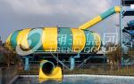 Water Playground Equipment Fiberglass Water Slides / Super Bowl Water Slide for