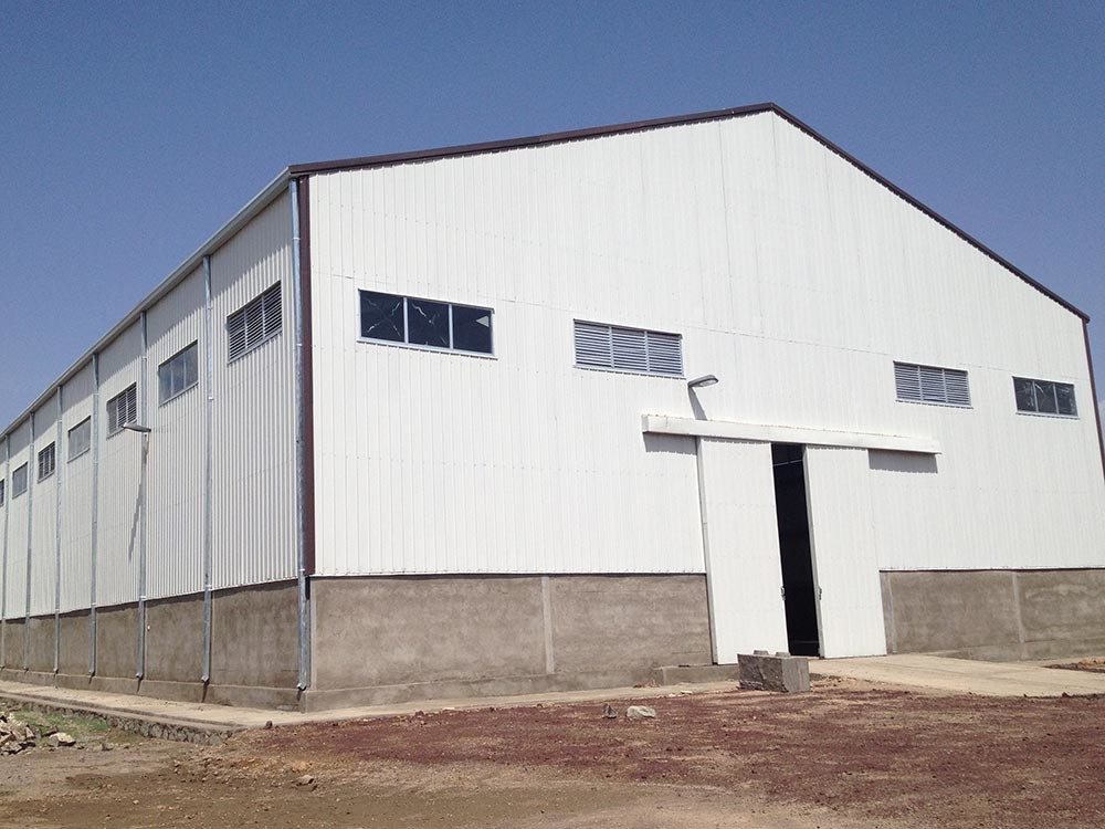 Q345 Modular Steel Structures , Industrial Steel Frame Buildings