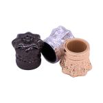 Fashion Custom Zamak Perfume Caps Diamond Zinc Alloy For Vintage Perfume Bottles