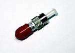 15dB ST Female - Male Fiber Optic Attenuator , PC / UPC And APC Polish