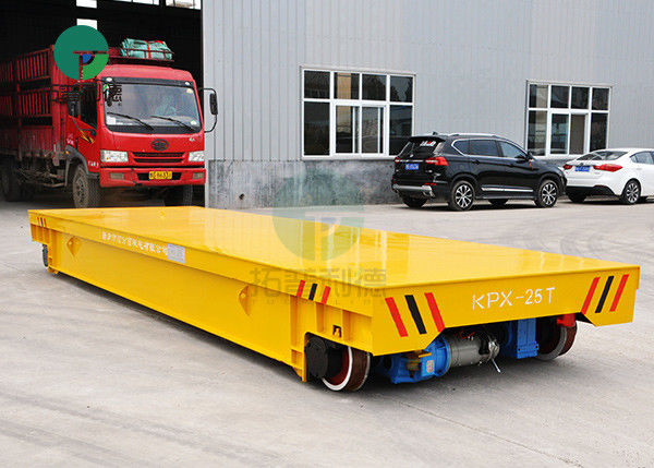 Die Electric Transfer Vehicle Mold Transport Flat Rail Car for Workshop Material Handling