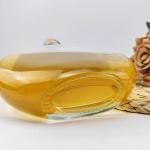 Glass Bottle With Cork 500ML Round Clear XO Brandy Rum Bottle Acceptable