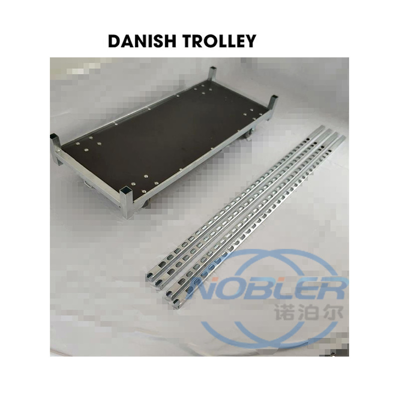 Easy Assemble Durable Dutch Flower Trolley For Greenhouse