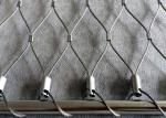 Cable Diameter 1.2mm To 4.0mm Balustrade Wire Mesh , Balustrade Safety Netting