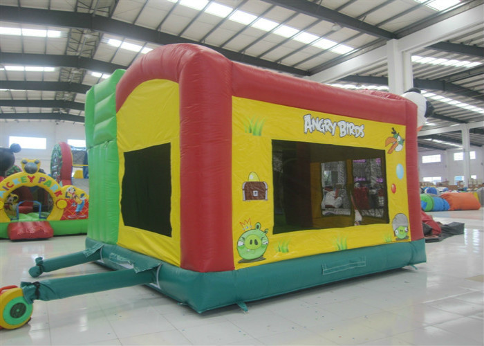 Popular insane birds inflatable combo cheap price commercial inflatable jumping house castle for sale
