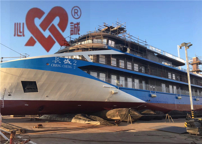 Natural Rubber Ship Launching Airbags Balloon For Landing Boats