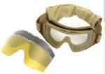 UV Protection Anti Fog Ski Googles , Outdoor Game Military Safety Goggles