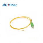 0.9mm Simplex Fiber Optic Pigtail LC SC FC ST Jumper Durable For Couples