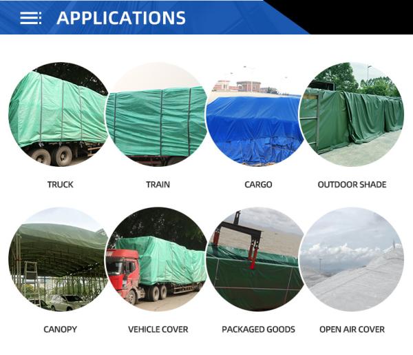 HDPE Tarpaulin Anti Rain Tarpaulin Heavy Duty Fabric,UV Resist Tarp Sheet,Truck
