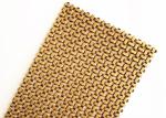 SS304 Decorative Woven Wire Mesh Fabric For Kitchen Furniture Door And