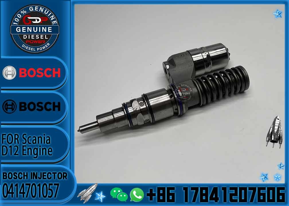 Nine Brand Top China New Diesel Common Rail Injector 0414701057