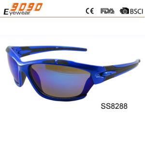 Wholesale fashionable Sports sunglasses with PC ,UV 400 protection lens from china suppliers