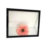 Apartment Microwave Oven Decorative Black White Ceramic Gas Oven Door Glass in