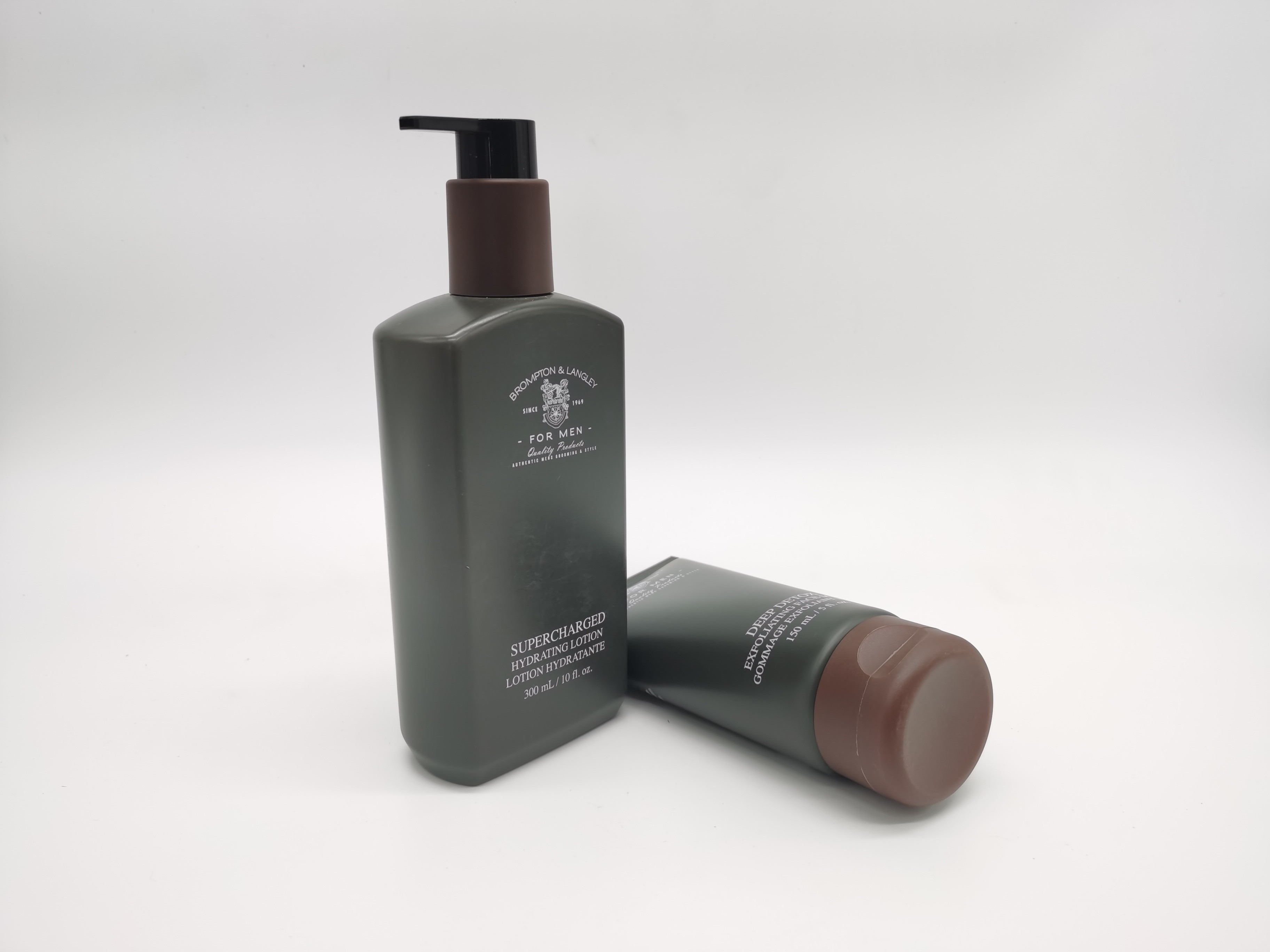 Silk Screen Printing Gradient Black Hdpe Plastic Bottles