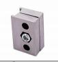 Sliver White Anodic Oxidation Aluminum Tube Fittings Al17 Casting