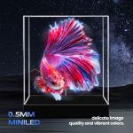 20CM Indoor Advertising Equipment 3D Hologram Fan For Christmas Supermarket Bar