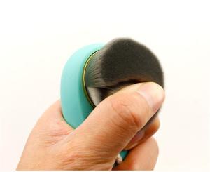 Wholesale Facial Cosmetic Contour Makeup Brush Carbon Fiber Hair Face Washing Brush from china suppliers