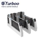 Border Stainless Steel Turnstiles Speed Gate For Railway Station Airport