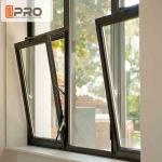 Space Saving Tilt And Turn Aluminium Windows With Single Glazing Glass