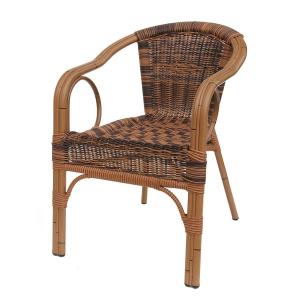 Wholesale Waterproof Rattan Wicker Chairs Antique Patio Arm Chairs from china suppliers