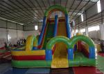 Colorful Commercial 18 Foot Inflatable Slide / Inflatable