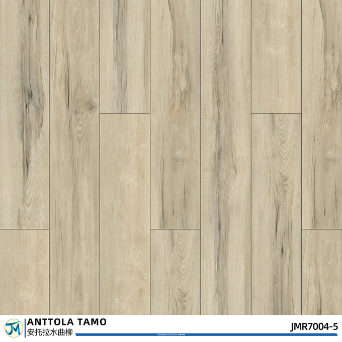 Wide Light Wood Plank Flooring Plank 7"X48"