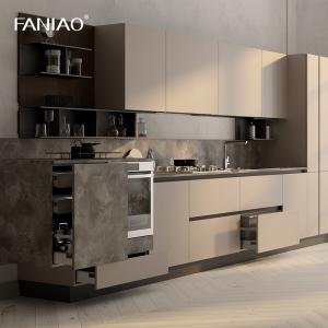 Wholesale Free Sample Custom Ready Made Kitchen Cabinet Melamine Board Kitchen Cabinet Design from china suppliers