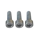 Black Plated Silver Dacromet Car Wheel Screws M10X1.5X35 Strength 10.9 Alloy