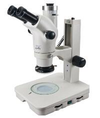 Wholesale Zoom Ratio 1:8.3 Extra wide field eyepiece WF10X / Φ23 Zoom Stereo Microscope NCS-N6800 from china suppliers
