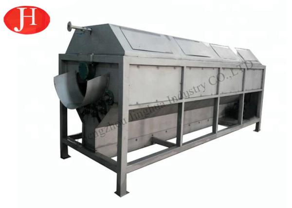 Stainless Steel Cassava Flour Manufacturing / Cassava Flour Equipment Customized