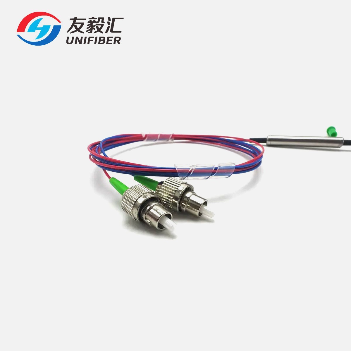 1x2 2x2 Single Mode 1550nm PM Fiber Optic Splitter 50/50 FC/APC Optical Coupler Splitter