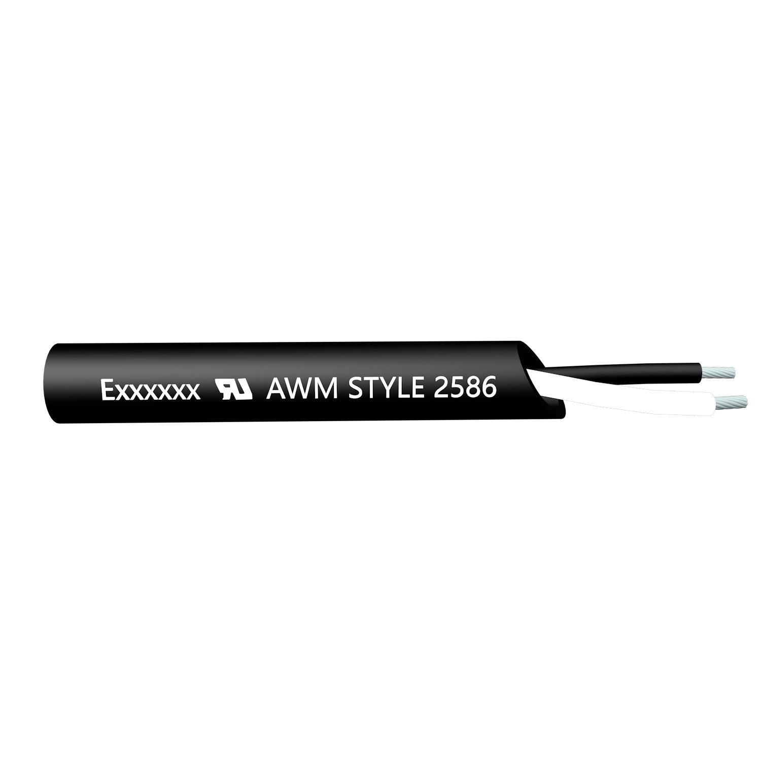 Black Multi Conductor Cable UL 2586 For Solar Systems Multifunctional