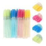 Eyelash Extension Crystal Mascara Brush Disposable Eyelash Brush Brow Lash