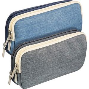 Wholesale Durable Zip Up Pencil Case With Compartments , Students Stationery Pencil Pouch from china suppliers