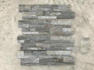 Wholesale Color Green Quartzite Rock Face CE Thin Veneer Stone Panels from china suppliers